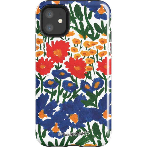 Bouffants and Broken Hearts Wild Garden 4 iPhone 11 Impact Case