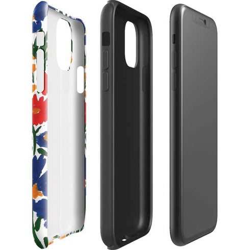 Bouffants and Broken Hearts Wild Garden 4 iPhone 11 Impact Case