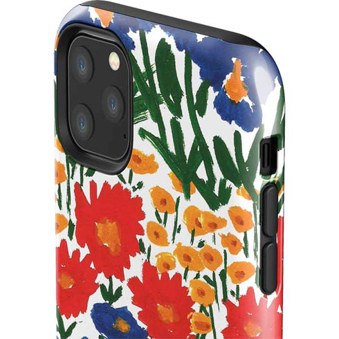 Bouffants and Broken Hearts Wild Garden 4 iPhone 11 Pro Max Impact Case