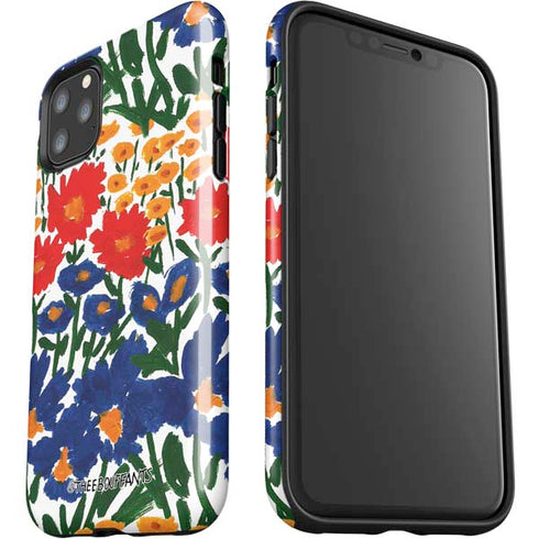 Bouffants and Broken Hearts Wild Garden 4 iPhone 11 Pro Max Impact Case