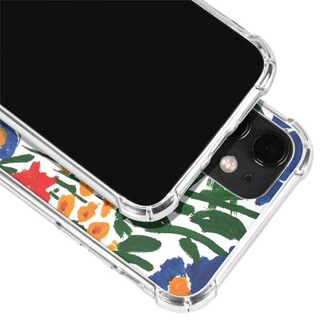 Bouffants and Broken Hearts Wild Garden 4 iPhone 12 Clear Case