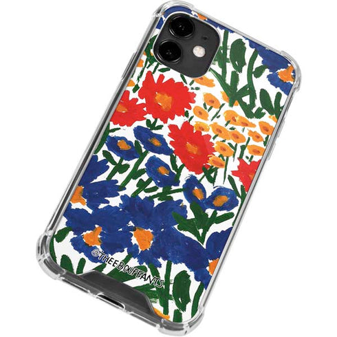 Bouffants and Broken Hearts Wild Garden 4 iPhone 12 Clear Case