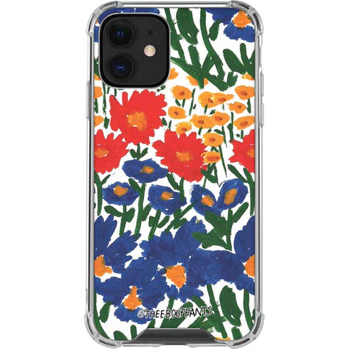 Bouffants and Broken Hearts Wild Garden 4 iPhone 12 Mini Clear Case