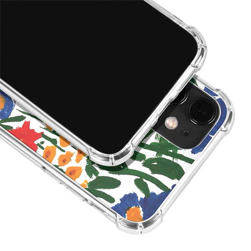 Bouffants and Broken Hearts Wild Garden 4 iPhone 12 Mini Clear Case