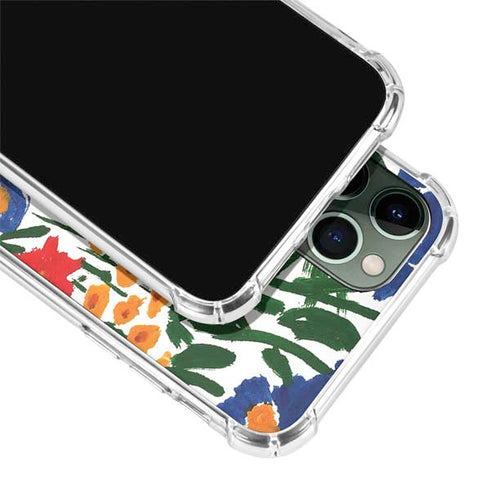 Bouffants and Broken Hearts Wild Garden 4 iPhone 12 Pro Clear Case