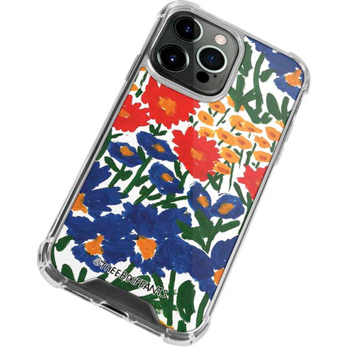 Bouffants and Broken Hearts Wild Garden 4 iPhone 13 Pro Clear Case