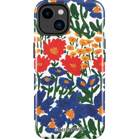 Bouffants and Broken Hearts Wild Garden 4 iPhone 15 Plus Impact Case