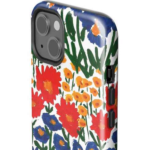 Bouffants and Broken Hearts Wild Garden 4 iPhone 15 Impact Case
