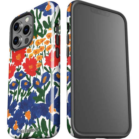 Bouffants and Broken Hearts Wild Garden 4 iPhone 14 Pro Impact Case