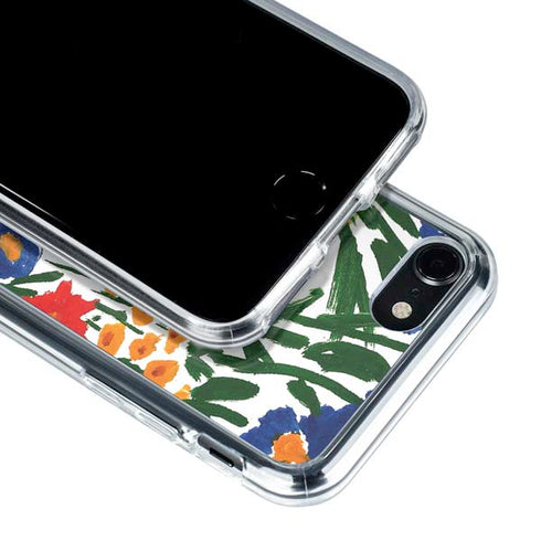Bouffants and Broken Hearts Wild Garden 4 iPhone SE (2nd & 3rd Gen) Clear Case