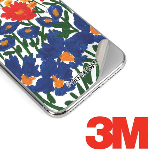 Bouffants and Broken Hearts Wild Garden 4 iPhone X Skin