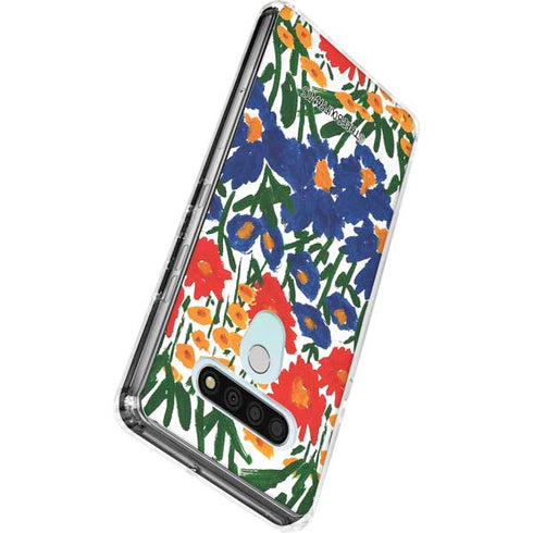 Bouffants and Broken Hearts Wild Garden 4 LG Stylo 6 Clear Case