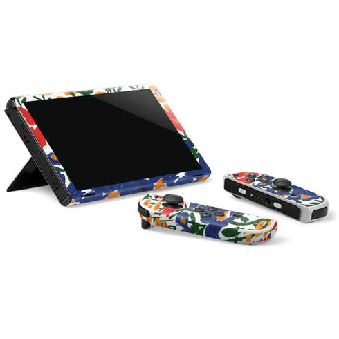 Bouffants and Broken Hearts Wild Garden 4 Nintendo Switch OLED (2021) Skin
