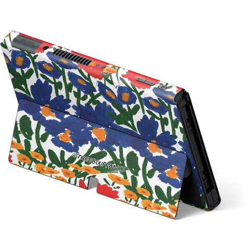 Bouffants and Broken Hearts Wild Garden 4 Nintendo Switch OLED (2021) Skin