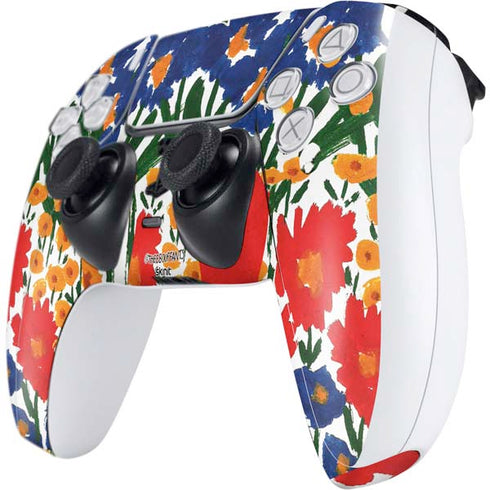 Bouffants and Broken Hearts Wild Garden 4 PS5 Controller Skin