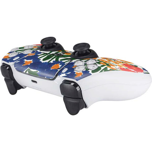 Bouffants and Broken Hearts Wild Garden 4 PS5 Controller Skin