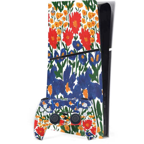 Bouffants and Broken Hearts Wild Garden 4 PS5 Slim Digital Edition Bundle Skin