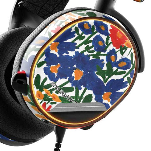 Bouffants and Broken Hearts Wild Garden 4 SteelSeries Arctis 5 Skin