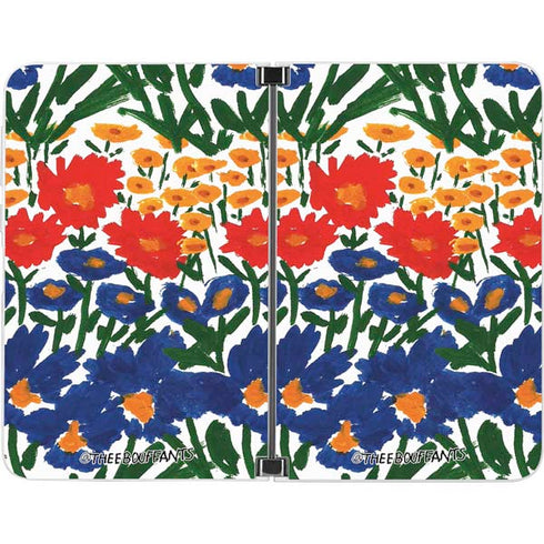 Bouffants and Broken Hearts Wild Garden 4 Surface Duo Skin