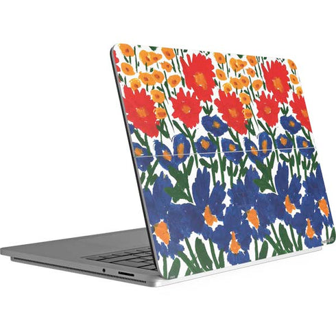 Bouffants and Broken Hearts Wild Garden 4 Surface Laptop Studio Skin
