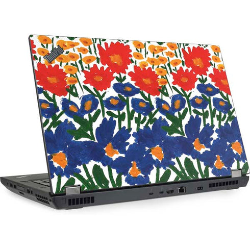Bouffants and Broken Hearts Wild Garden 4 Lenovo ThinkPad Skin