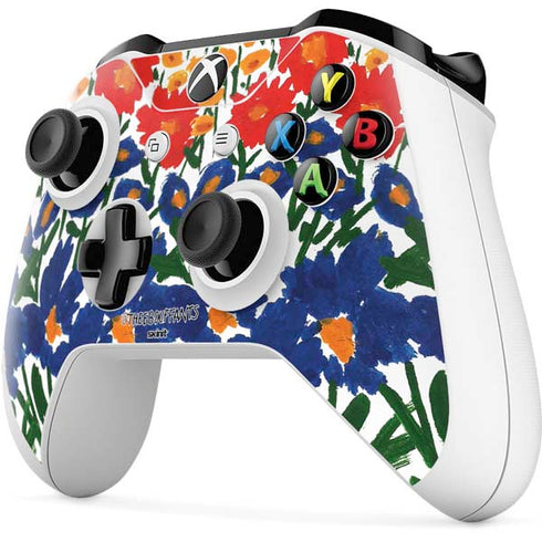 Bouffants and Broken Hearts Wild Garden 4 Xbox One S Controller Skin