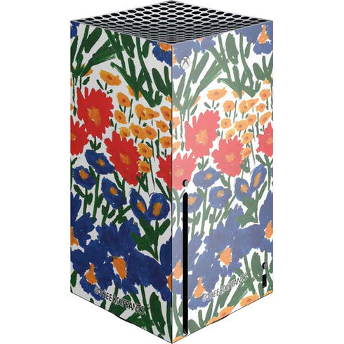 Bouffants and Broken Hearts Wild Garden 4 Xbox Series X Console Skin