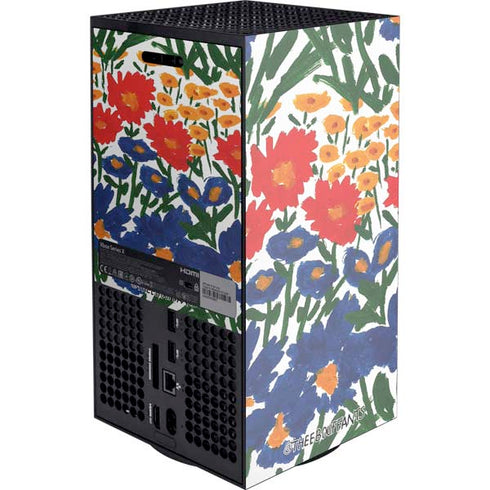Bouffants and Broken Hearts Wild Garden 4 Xbox Series X Console Skin