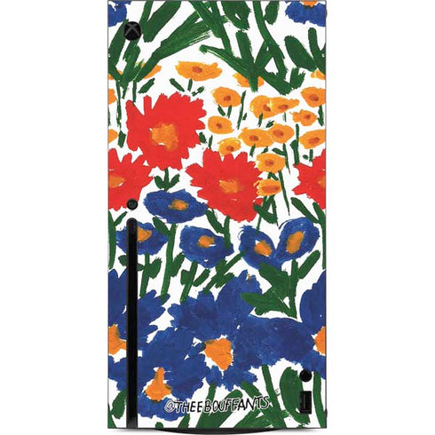 Bouffants and Broken Hearts Wild Garden 4 Xbox Series X Console Skin