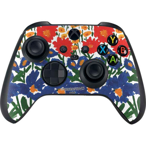 Bouffants and Broken Hearts Wild Garden 4 Xbox Series X Controller Skin