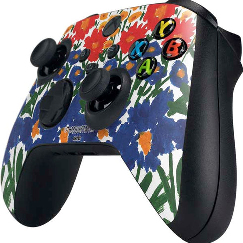 Bouffants and Broken Hearts Wild Garden 4 Xbox Series X Controller Skin