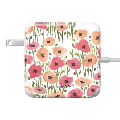 Bouffants and Broken Hearts Wild Garden 85W Power Adapter (15 and 17 inch MacBook Pro Charger) Skin