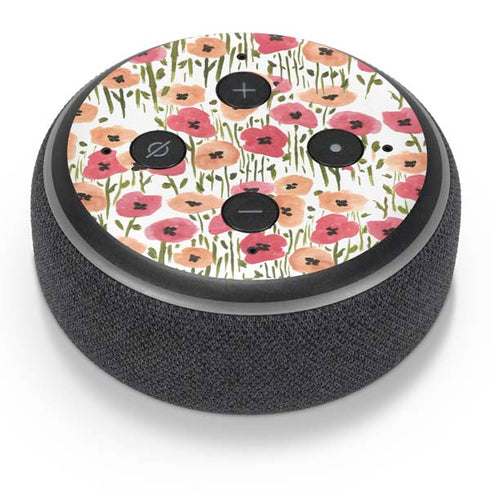 Bouffants and Broken Hearts Wild Garden Amazon Echo Dot Skin
