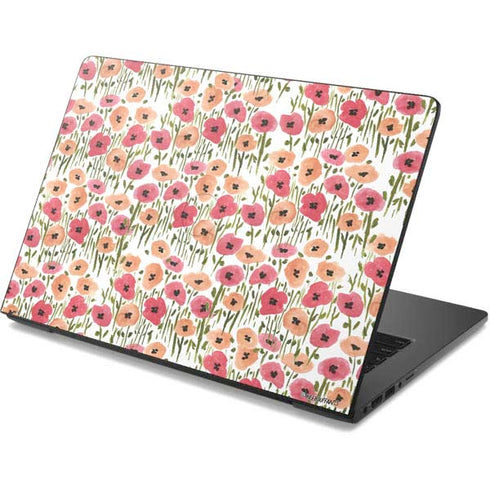 Bouffants and Broken Hearts Wild Garden Dell Chromebook Skin