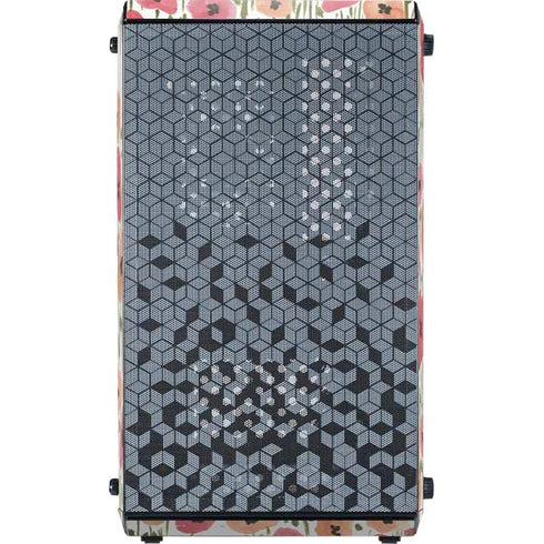 Bouffants and Broken Hearts Wild Garden Cooler Master MasterBox Q300L Mini Tower Skin