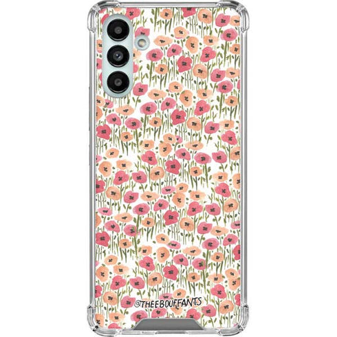 Bouffants and Broken Hearts Wild Garden Galaxy A13 5G Clear Case