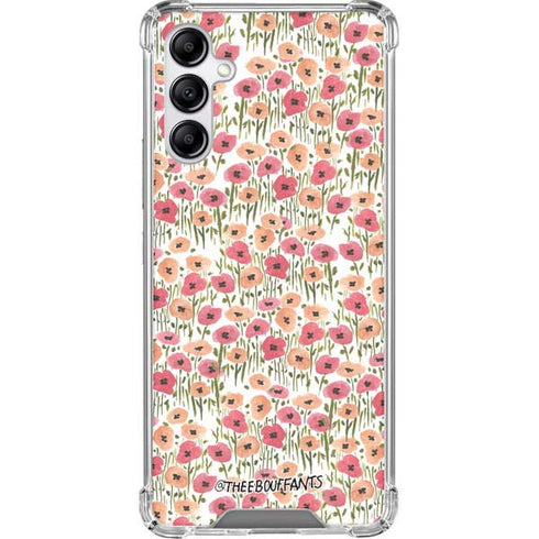 Bouffants and Broken Hearts Wild Garden Galaxy A14 5G Clear Case