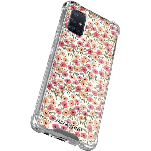 Bouffants and Broken Hearts Wild Garden Galaxy A51 5G Clear Case