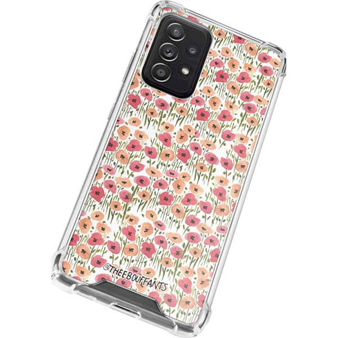 Bouffants and Broken Hearts Wild Garden Galaxy A52 5G Clear Case
