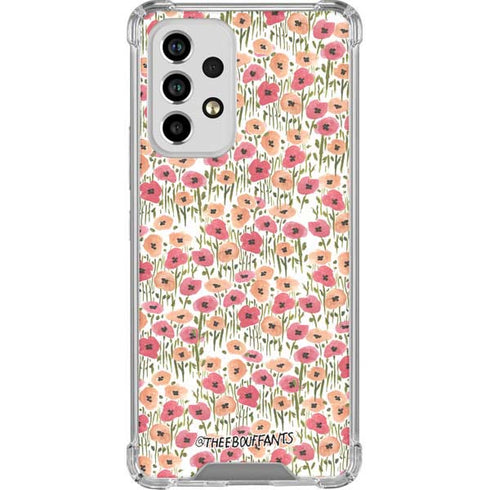 Bouffants and Broken Hearts Wild Garden Galaxy A53 5G Clear Case