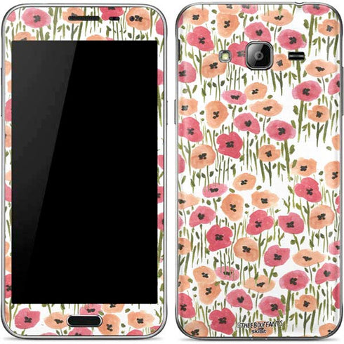 Bouffants and Broken Hearts Wild Garden Galaxy J3 Skin
