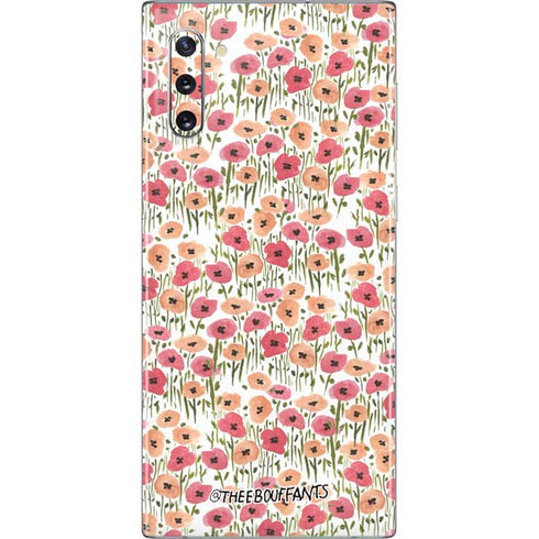 Bouffants and Broken Hearts Wild Garden Galaxy Note 10 Skin