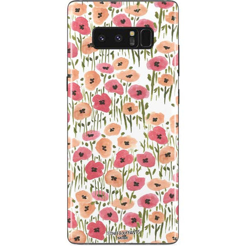 Bouffants and Broken Hearts Wild Garden Galaxy Note 8 Skin