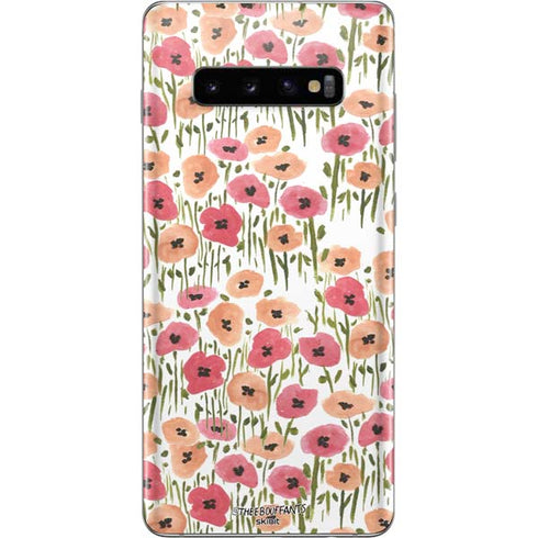 Bouffants and Broken Hearts Wild Garden Galaxy S10 Plus Skin