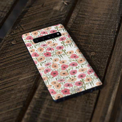 Bouffants and Broken Hearts Wild Garden Galaxy S10 Plus Skin