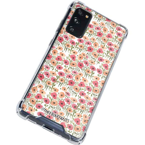 Bouffants and Broken Hearts Wild Garden Galaxy S20 FE Clear Case