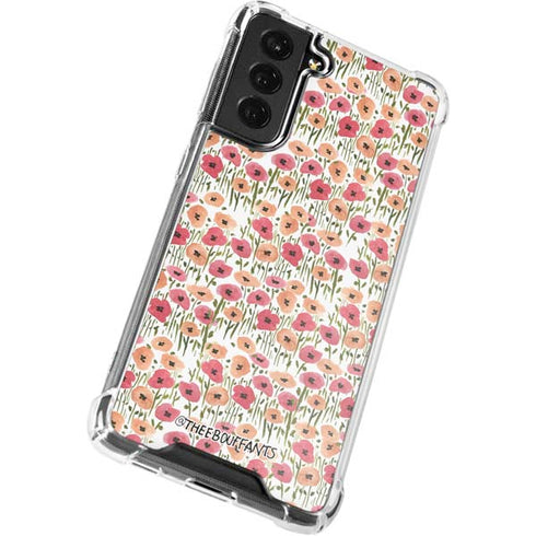 Bouffants and Broken Hearts Wild Garden Galaxy S21 FE Clear Case
