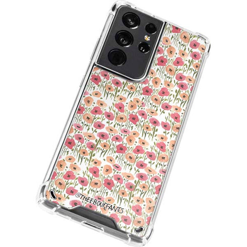 Bouffants and Broken Hearts Wild Garden Galaxy S21 Ultra 5G Clear Case