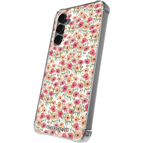Bouffants and Broken Hearts Wild Garden Galaxy S24 Plus Clear Case