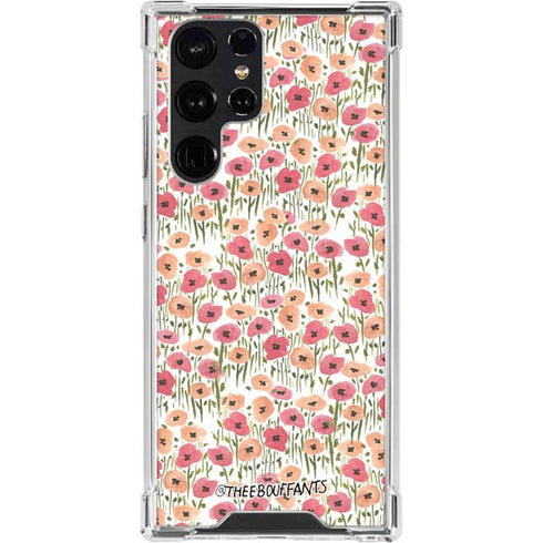 Bouffants and Broken Hearts Wild Garden Galaxy S24 Ultra Clear Case